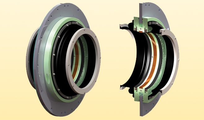 hydrogel bulkhead seals crosssection